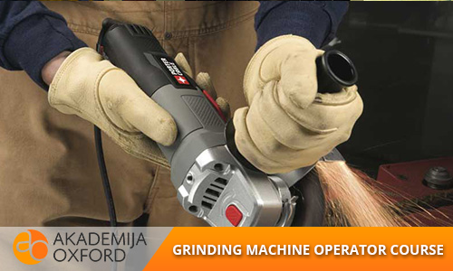 Grinding machine operator training