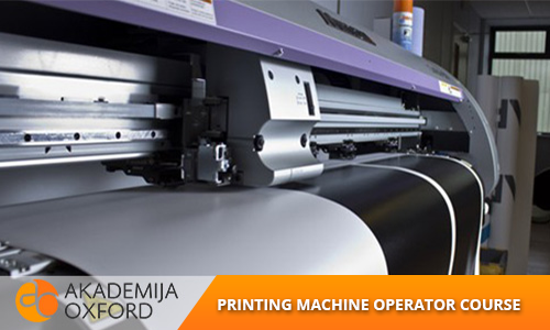Printing machine operator Training