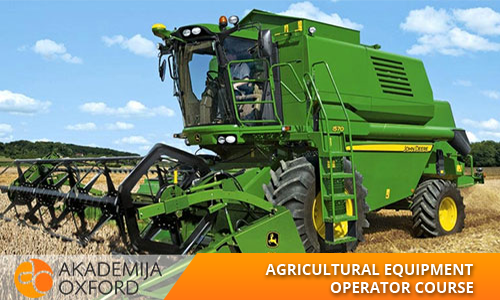 Professional Training and courses for Agricultural equipment operator
