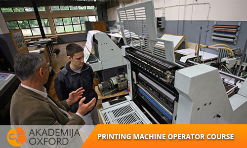 Professional Training and courses for Printing machine operator
