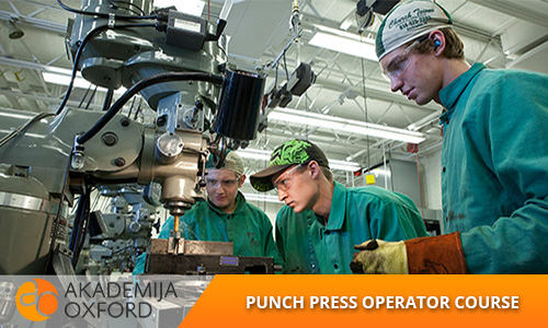 Professional Training and courses for Punch Press Opertaor