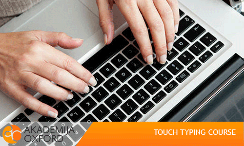 Touch typing course and training