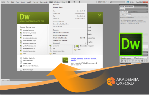 Adobe Dreamweaver Training