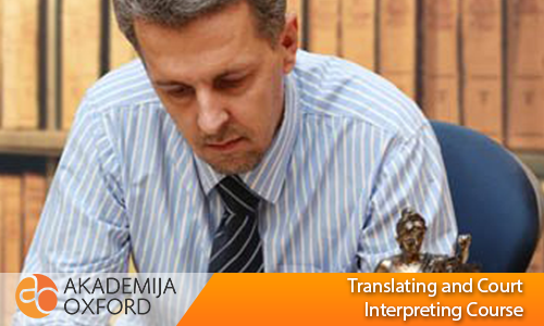 Translating And Court Interpreting Course