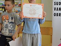 English course certificates award for kids - Ćuprija