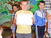 English course certificates award for kids - Ćuprija