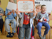 English course certificates award for kids - Ćuprija