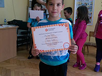 English course certificates award for kids - Ćuprija