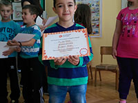 English course certificates award for kids - Ćuprija