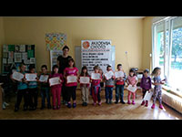 English course certificates award for kids - Ćuprija