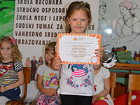 English course certificates award for kids - Ćuprija