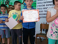 English course certificates award for kids - Ćuprija