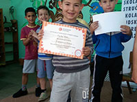 English course certificates award for kids - Ćuprija