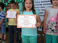 English course certificates award for kids - Ćuprija