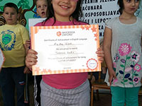 English course certificates award for kids - Ćuprija