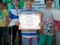 English course certificates award for kids - Ćuprija