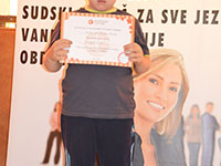 English course certificates award for kids - Ćuprija