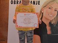 English course certificates award for kids - Ćuprija