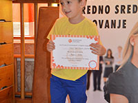 English course certificates award for kids - Ćuprija