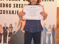 English course certificates award for kids - Ćuprija