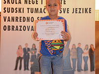 English course certificates award for kids - Ćuprija