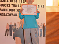 English course certificates award for kids - Ćuprija