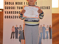 English course certificates award for kids - Ćuprija