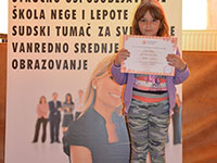 English course certificates award for kids - Ćuprija