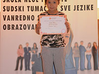 English course certificates award for kids - Ćuprija