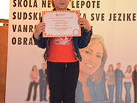 English course certificates award for kids - Ćuprija