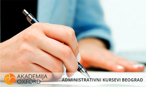 Administrativni Kurs Beograd - Akademija Oxford