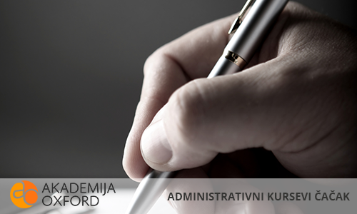 Administrativni Kursevi Čačak - Akademija Oxford