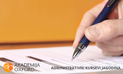 Administrativni Kurs Jagodina - Akademija Oxford