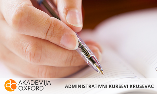 Administrativni Kursevi u Kruševcu - Akademija Oxford