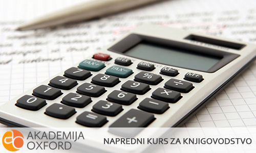 Napredni kurs knjigovođe