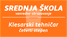 Klesarski tehničar, četvrti stepen