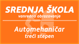 Automehaničar, treći stepen