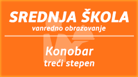 Konobar, treći stepen