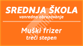 Muški frizer, treći stepen