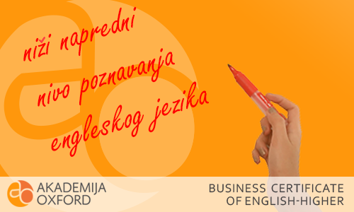 BEC Higher Kembridž sertifikat - Cambridge English: Business Higher