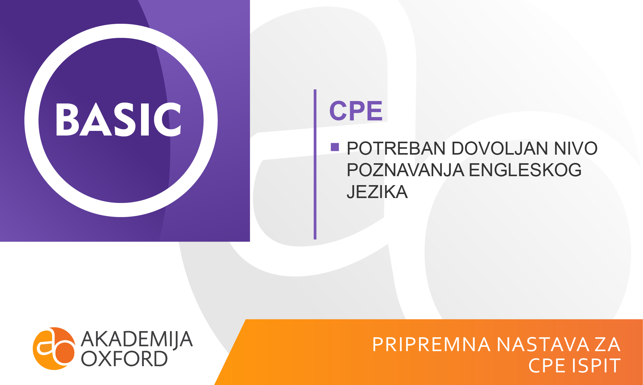 Nastava za C2 Proficiency ispit