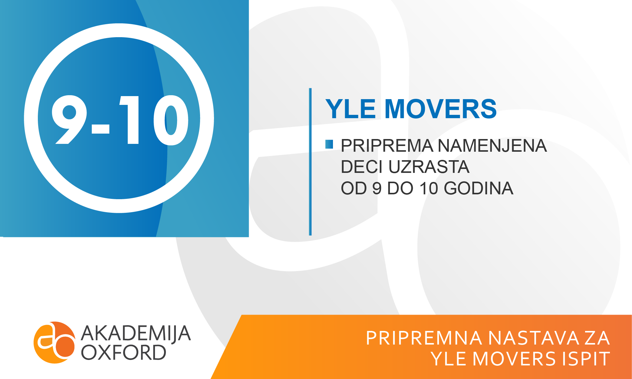 Nastava za A1 Movers ispit