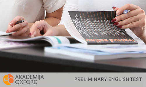 B1 Preliminary Kembridž sertifikati - Cambridge English: Preliminary