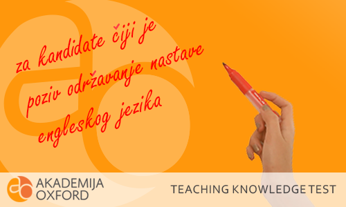 TKT Kembridž sertifikat - Teaching Knowledge Test