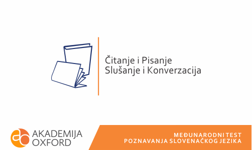 Čitanje, pisanje i slušanje slovenački