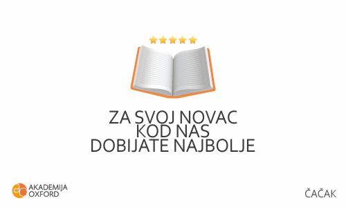 Cene kurseva i obuka Čačak - Akademija Oxford