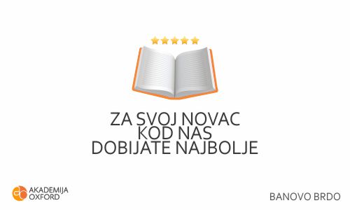 Cene kurseva i obuka u Banovo Brdou - Akademija Oxford