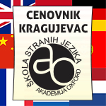 Kursevi stranih jezika Kragujevac - cena