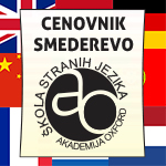 Kursevi stranih jezika Smederevo - cena