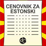 Kurs estonskog jezika - cena